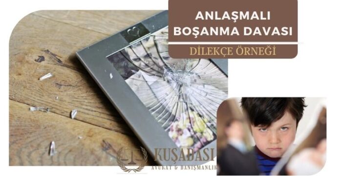 Anlaşmalı Boşanma Dilekçesi Örnek